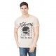 T-shirt homme Von Dutch Cortes'19 Ecru