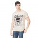 T-shirt homme Von Dutch Cortes'19 Ecru