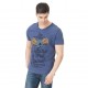 T-shirt homme Von Dutch Eyes'19 Bleu
