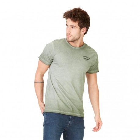 T-shirt homme Von Dutch Gardy Vert Kaki