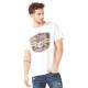 T-shirt homme Von Dutch Gas Blanc