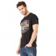 T-shirt homme Von Dutch Gas Noir